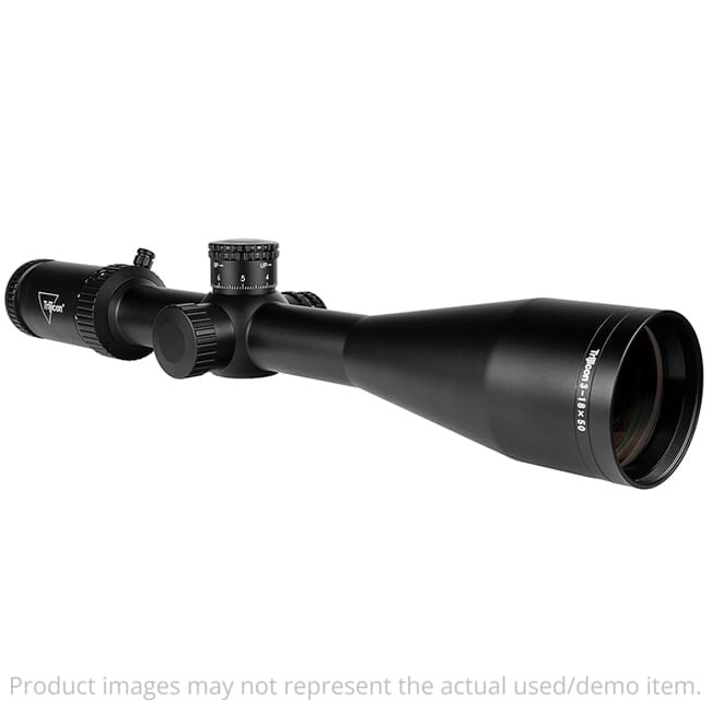 Trijicon USED Tenmile HX 3-18x50 SFP Riflescope w/ MRAD Center Dot 30mm Satin Black 3000009 - Chip on Sunshade UA4673