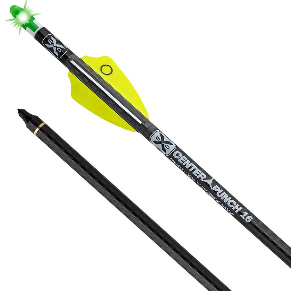 TenPoint EVO-X CenterPunch 16 Alpha-Brite Carbon Arrows 16 001 Grn HEA-758-3