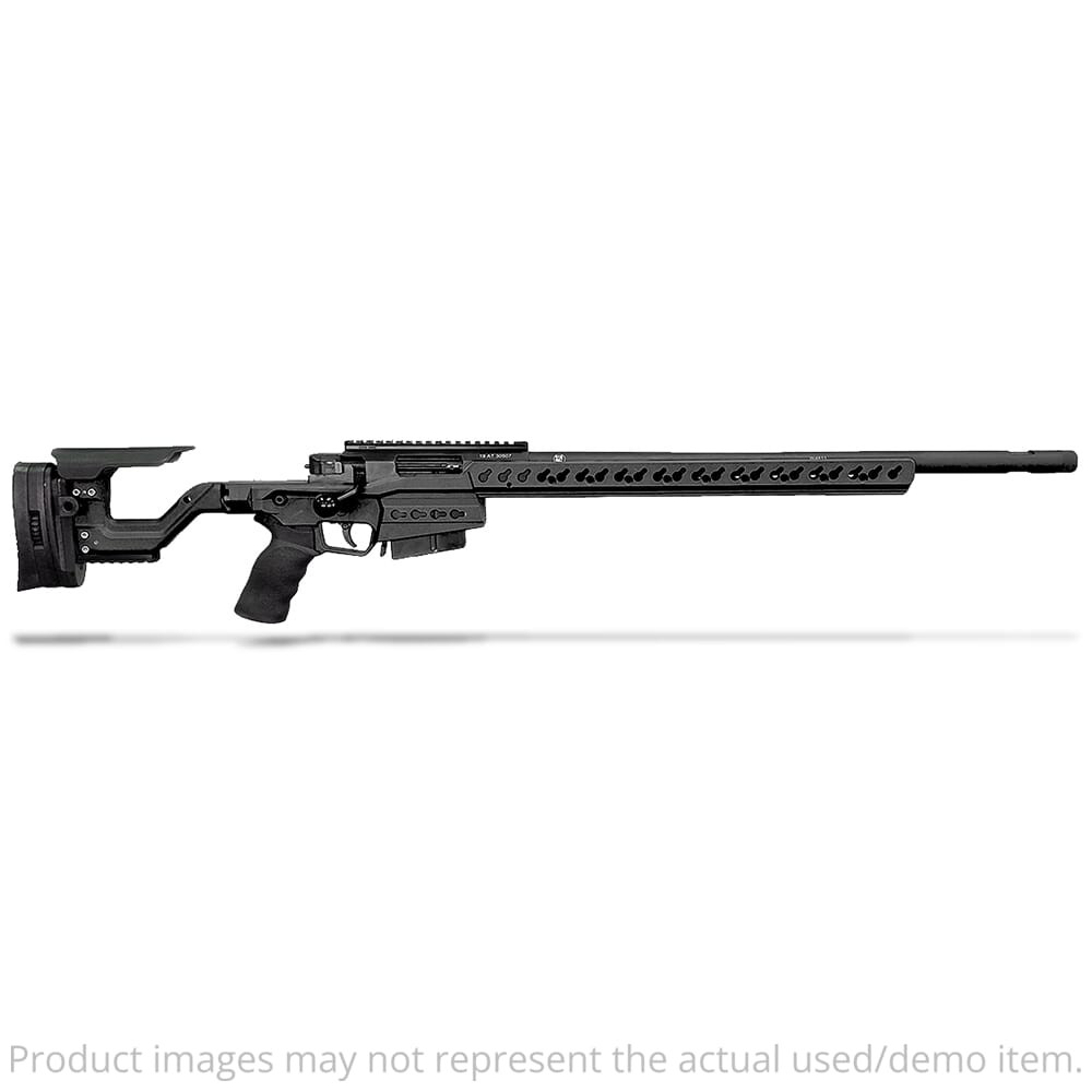 Accuracy International USED AT-X 6.5 Creedmoor 24" 5/8"-24 Threaded Fixed Stock Blk Rifle 29824BL-FI-65C-24 - Store Display, Minor Scratches UA4723
