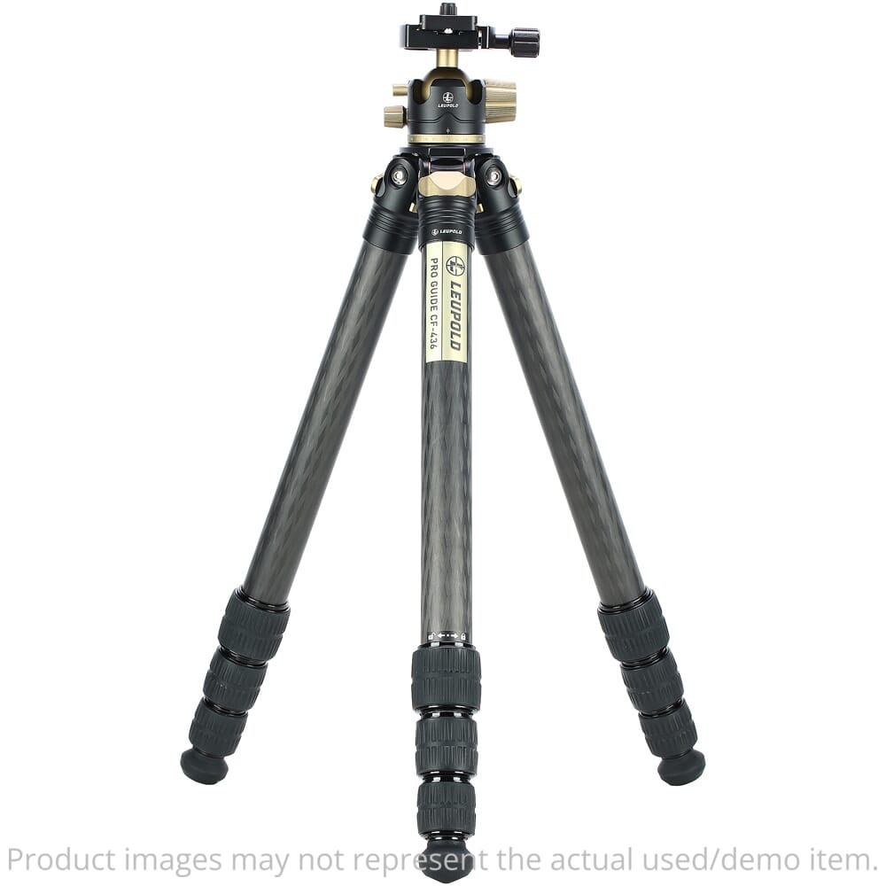Leupold USED Pro Guide Carbon Fiber - 436 Tripod Kit 180379 Missing Base Plate, No Packaging UA4747