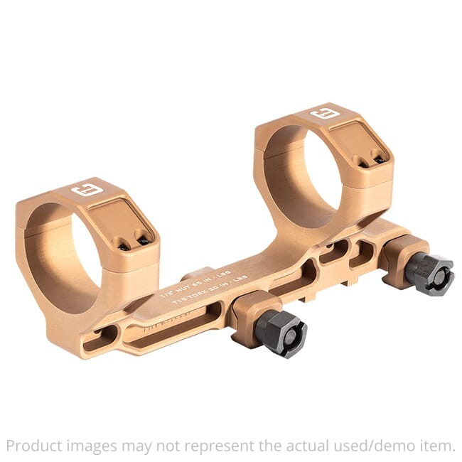 Badger Ordnance USED C.O.M.M. 35mm 1.54" 0MOA Tan Scope Mount 154-350-BAD UA4763