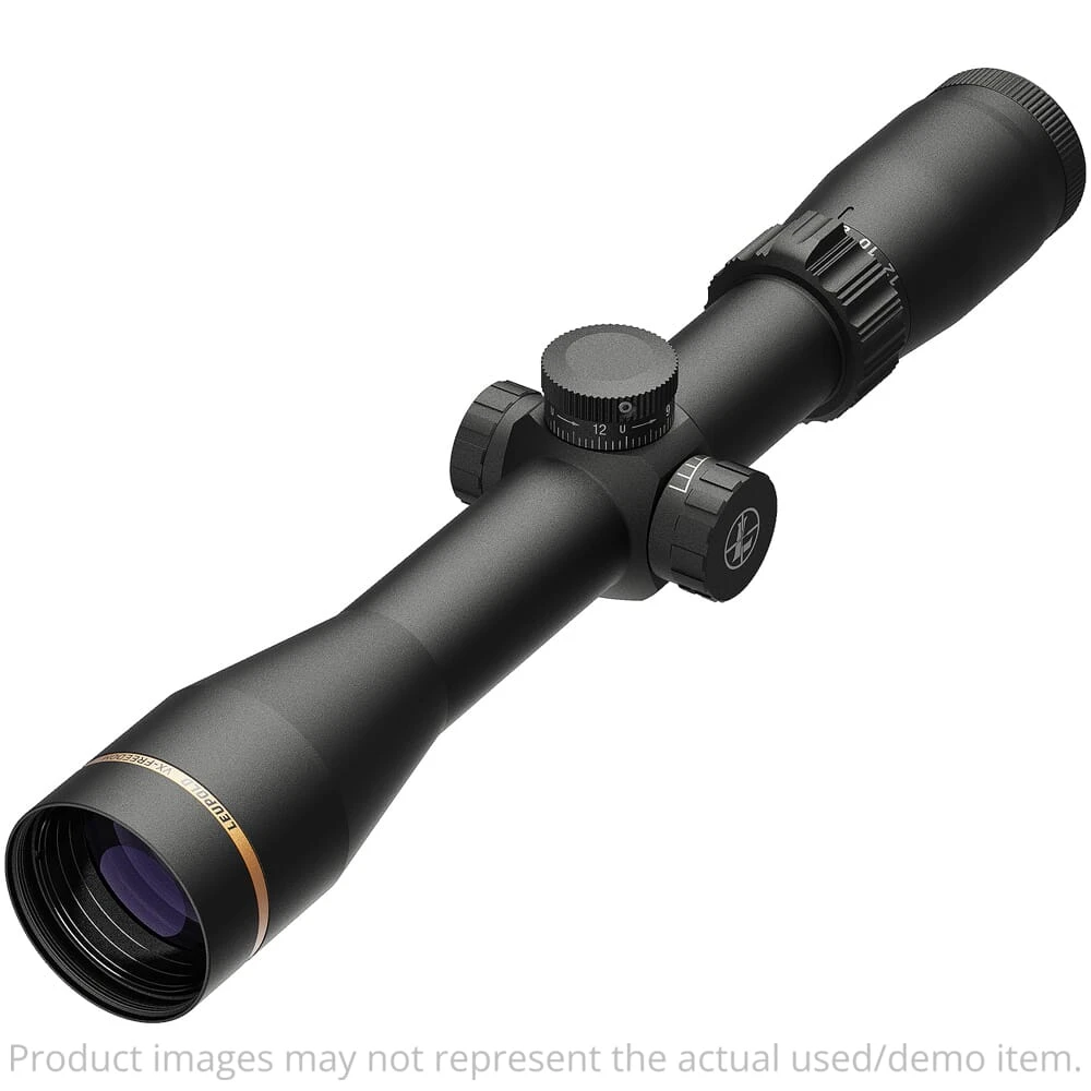 Leupold USED VX-Freedom 4-12x40 (30mm) CDS Side Focus Tri-MOA Riflescope 175079 Light Ring Marks UA4773