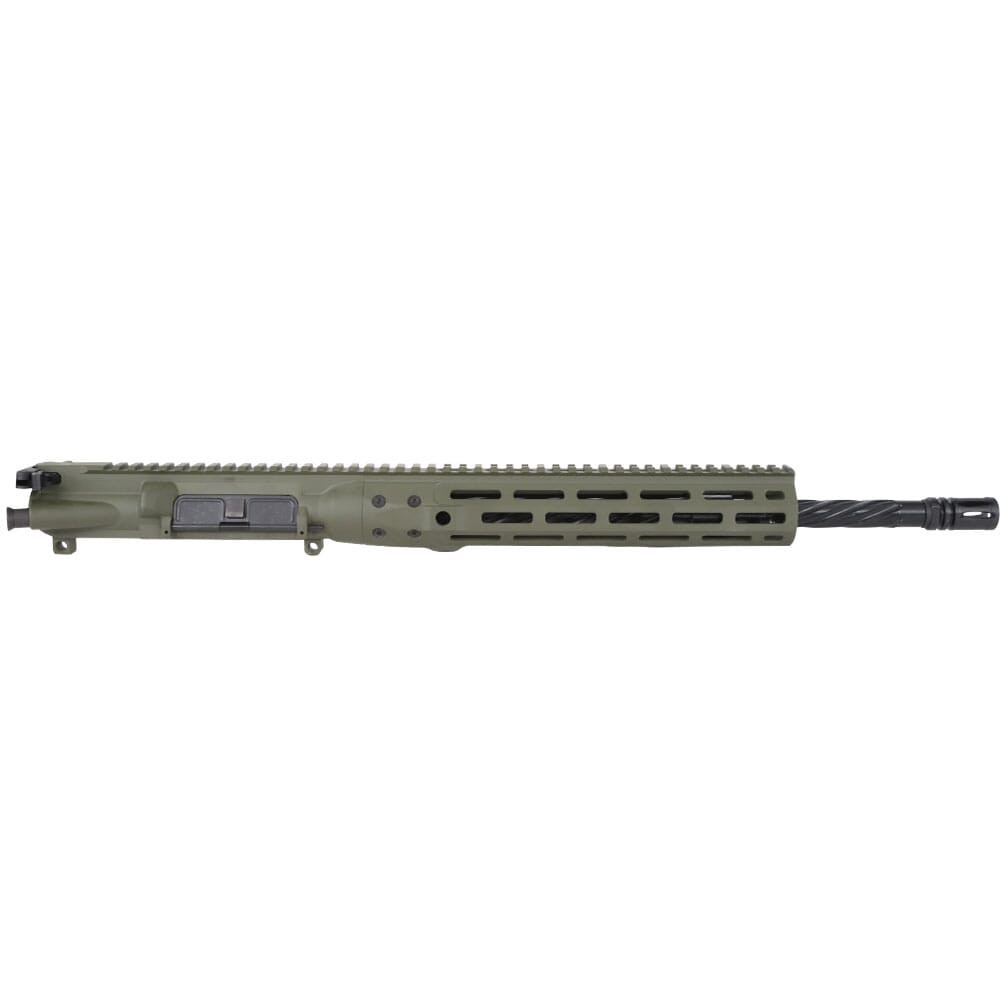 LWRC ICDI M-LOK Direct Impingement 5.56mm NATO 16.1" 1:7" 1/2x28 Bbl OD Green Complete Upper Receiver ICDIU5ODG16ML