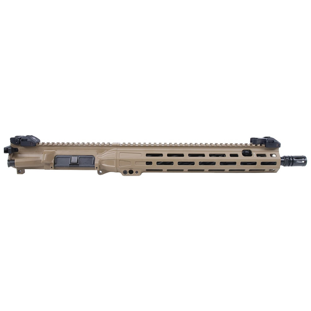 LWRC ICMKII 5.56mm 14" 1/7" 1/2x28 Flat Dark Earth Short Barrel Rifle Upper ICMKIIU5CK14S