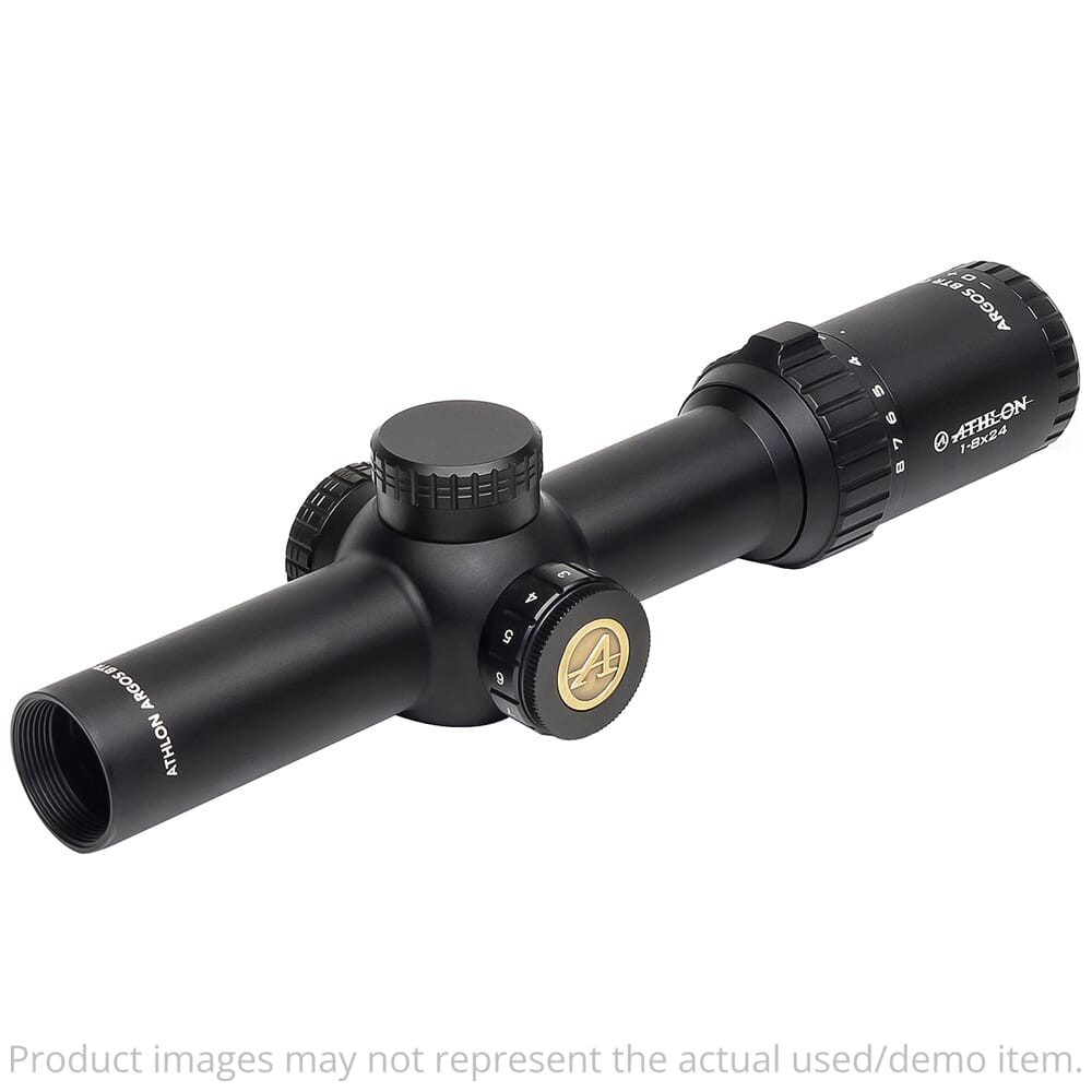 Athlon USED Argos BTR 1-8x24mm 30mm ATSR5 SFP IR BDC MOA Riflescope 214072 No Packaging UA4893