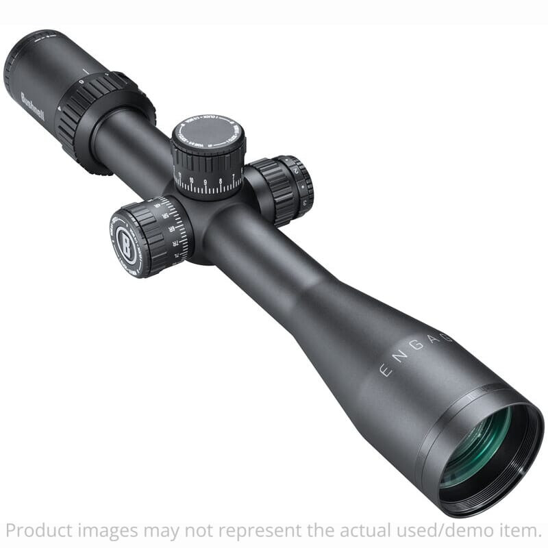 Bushnell USED Engage 4-16x44  Black Illuminated Riflescope RE4164BF7 Light Ring Marks UA4906