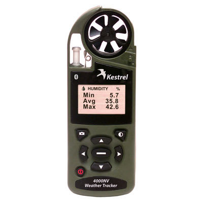 Kestrel 4000NV Olive Drab Weather Meter 0840BNVOLV