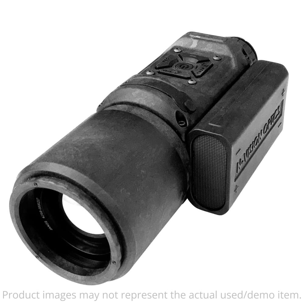 N-Vision Optics USED HALO-X 640x480 Resolution 60hz 12um 50mm Lens Thermal Scope w/Hard Case, Cable, Eye Cup, Batteries & Battery Charger HALOX50 Excellent Condition UA5208