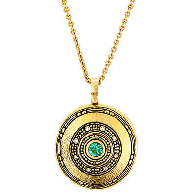 Alex Sepkus 18K and Diamond "Circle" Pendant M-78D19