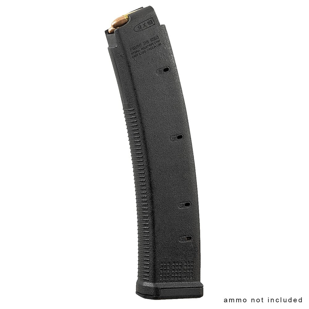 Magpul 35rd 9mm PMAG EV9 Magazine for CZ Scorpion EVO 3 & 3+ w/ Window-Holes, Black MAG1013-BLK