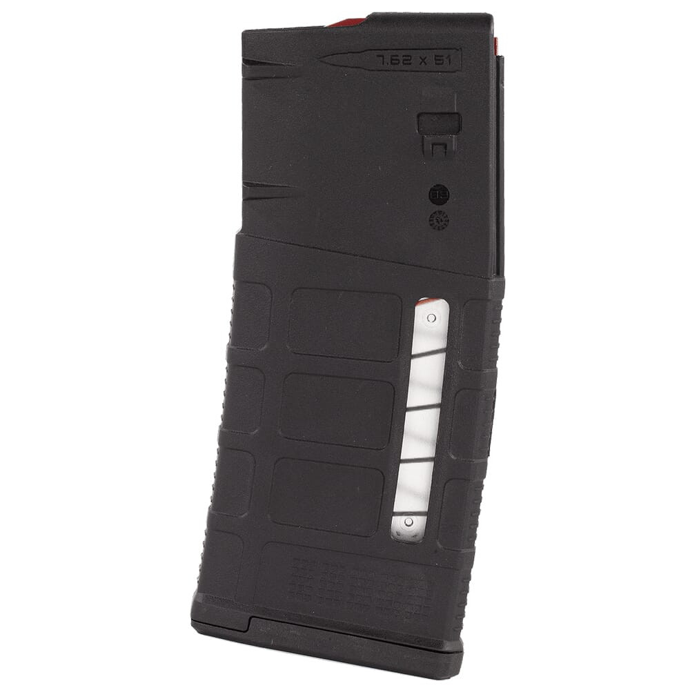 Magpul 25rd LR/SR PMAG GEN M3 for SR25/M110 Pattern Rifles w/ Anti-Tilt Follower & Window, Black MAG292-BLK