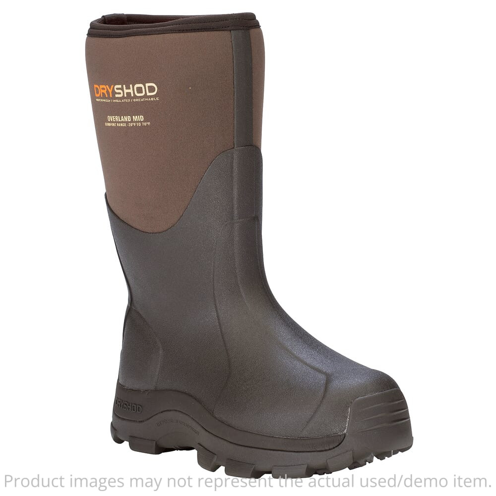 Dryshod USED Dryshod Overland Mid Khaki/Timber Size 12 Boots OVR-MM-KH-M12 UA5330