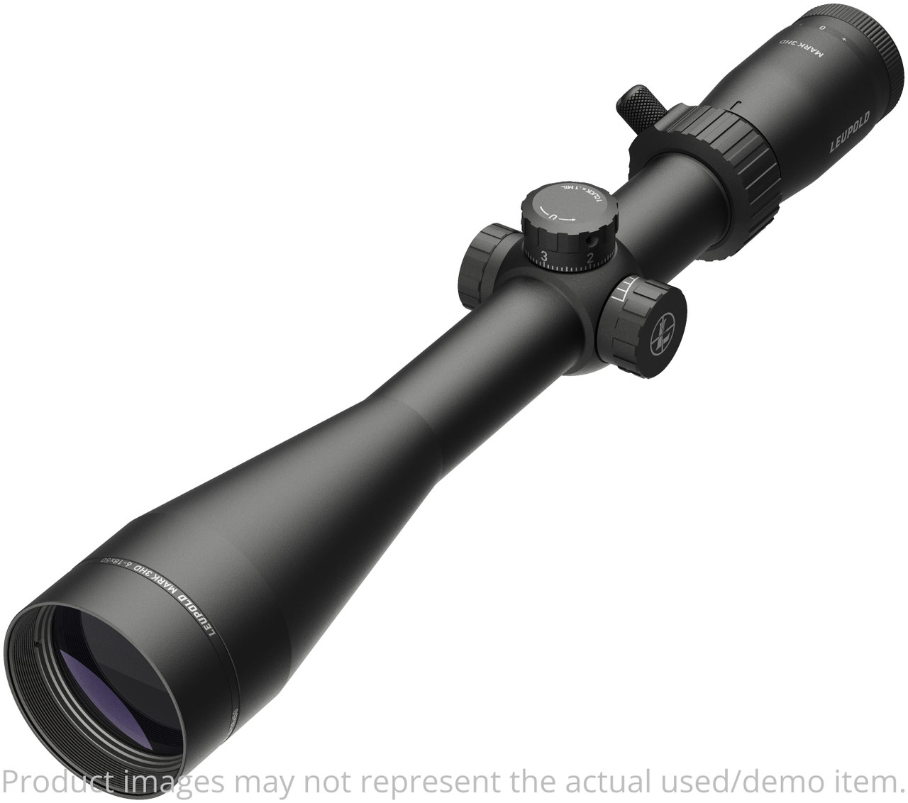 Leupold USED Mark 3HD 6-18x50 (30mm) P5 Side Focus TMR Riflescope 180671 - Ring Marks w/ Box UA5488