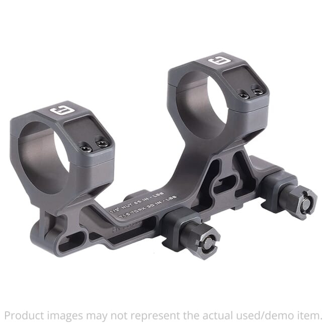 Badger USED Ordnance C.O.M.M. 30mm 1.93" 0MOA Black Scope Mount 193-300B - Excellent Condition w/ Box UA5492