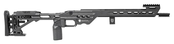 Masterpiece Arms BA Comp Chassis Rem700 SA RH Black