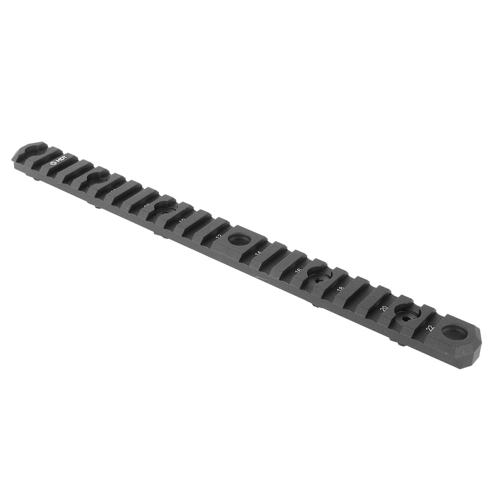 MDT M LOK 9.4" 21 Slots Blk Picatinny Rail 103460--BLK