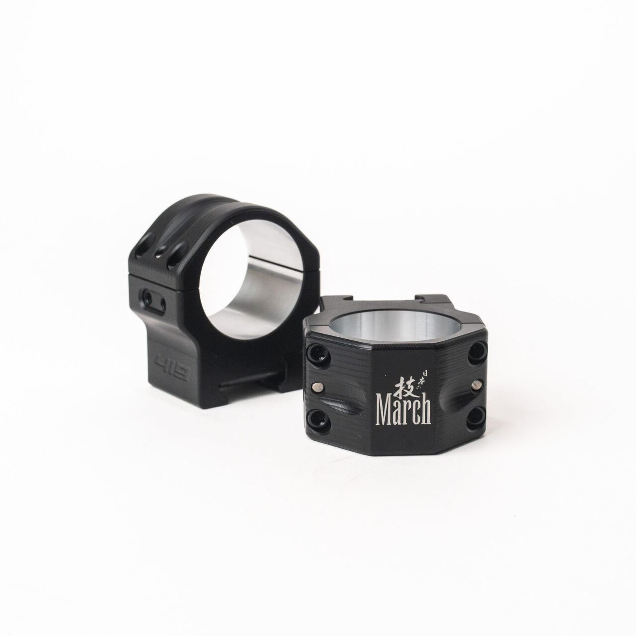 March Scopes Area 419 Match 34mm Tube 28mm High Scope Rings for Picatinny Rail MSR-MT-34-28