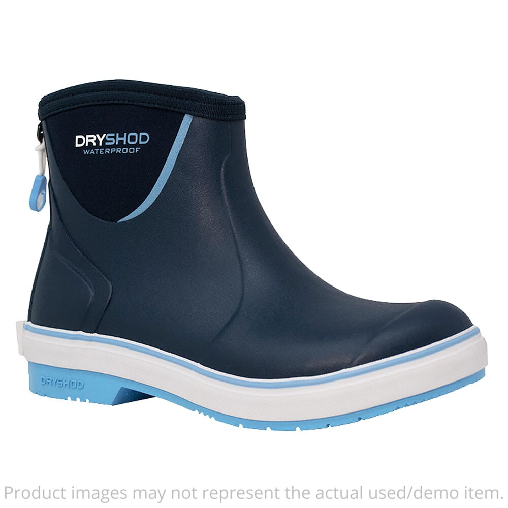 Dryshod USED Slipnot Deck Boot Navy/Lt Blue Size 10 Boots SLN-WA-NV-W10 - Damaged Box - Like New UA5790