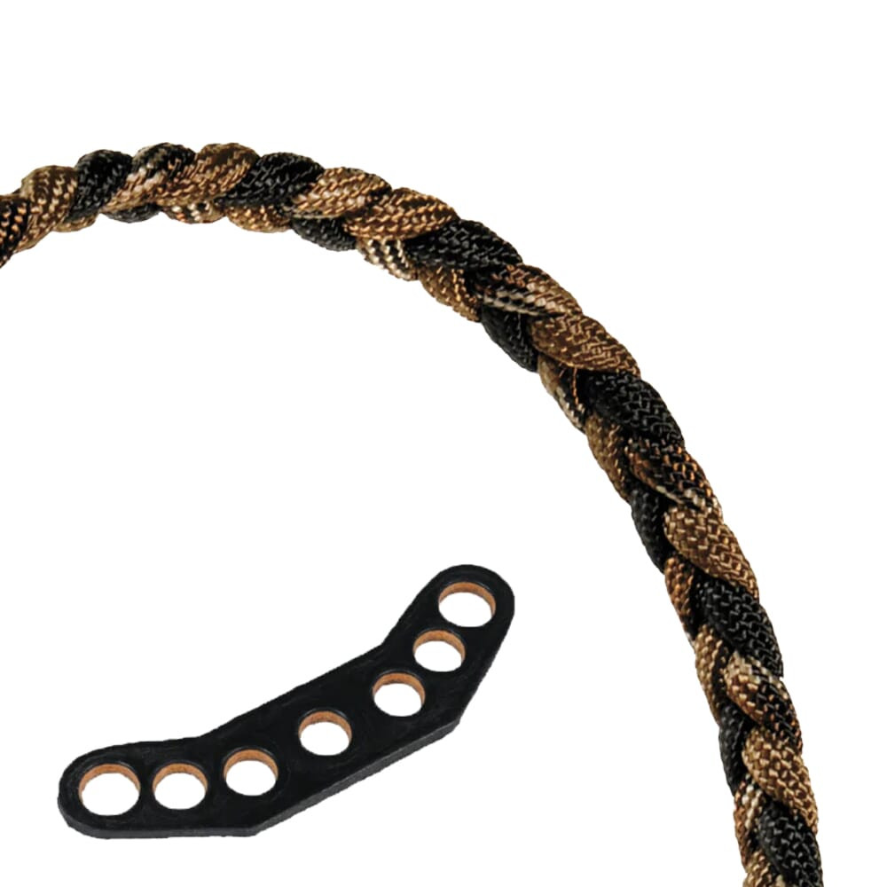 Paradox Deadfall Camo Original Braid Bow Wrist Sling w/Leather Mount PBSL-C-28