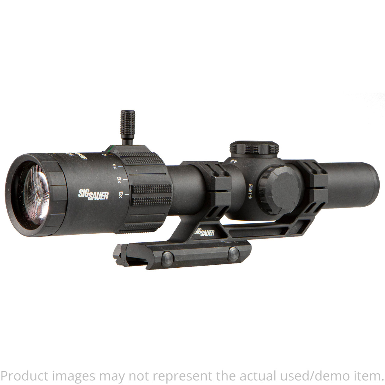 Sig Sauer USED TANGO-MSR FFP 1-6x24mm MSR FFP BDC6 Riflescope w/Cantilever 30mm ALPHA-MSR Mount SOTM61002 - Light Mount Marks/Wear UA5828