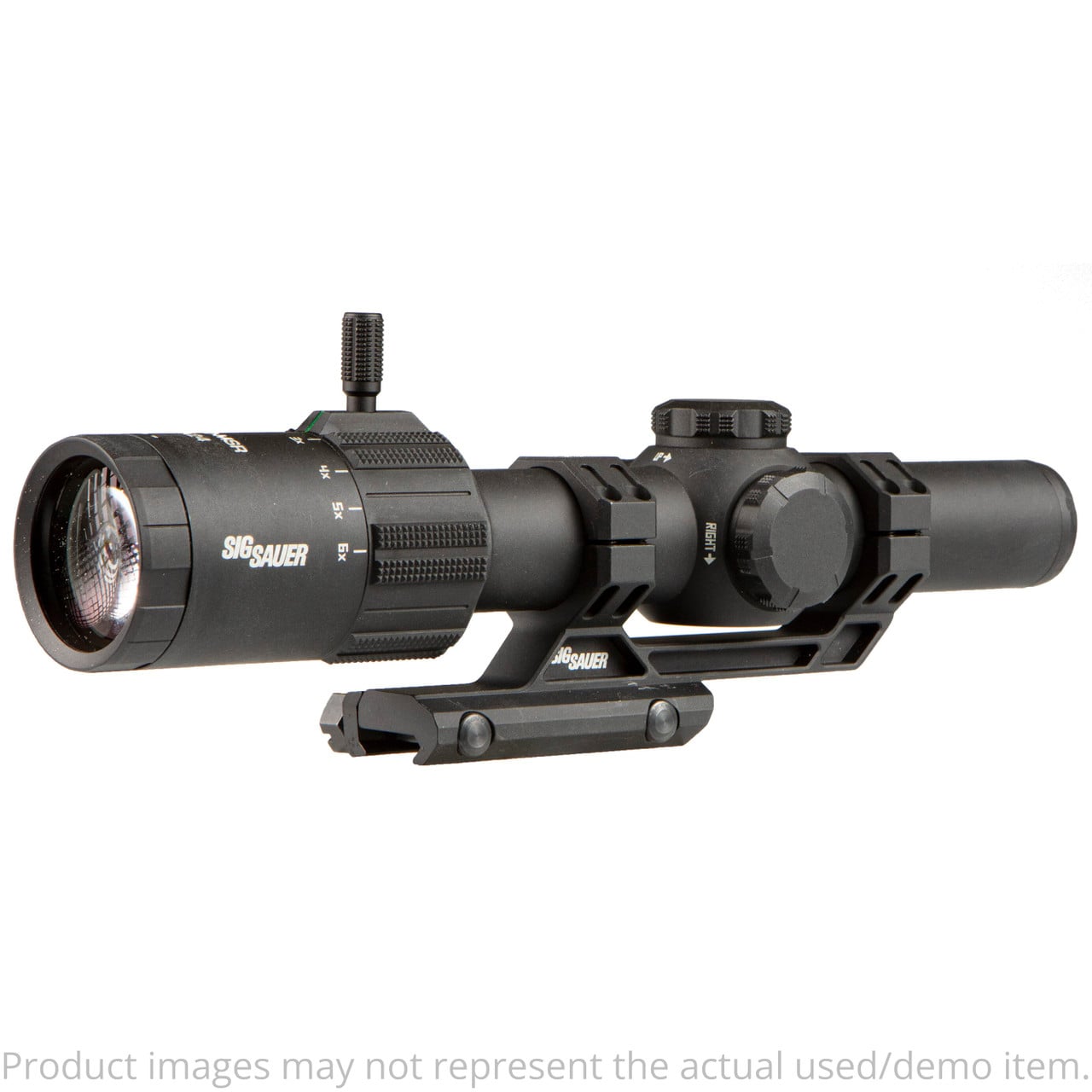 Sig Sauer USED TANGO-MSR FFP 1-6x24mm MSR FFP BDC6 Riflescope w/Cantilever 30mm ALPHA-MSR Mount SOTM61002 - Light Mount Marks/Wear UA5828