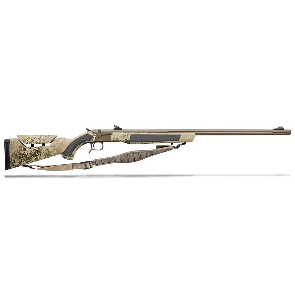 CVA Accura LR-X .50 Cal 30" 3/4x24 Bbl Patriot Brown/Realtree Hillside Break Action Inline Muzzleloader w/Peep Sight PR3207N