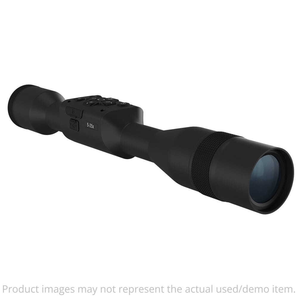 ATN USED X-Sight-5 5-25x Pro-Edition Smart Day/Night Hunting Riflescope DGWSXS5255P - Light Ring Marks UA5957