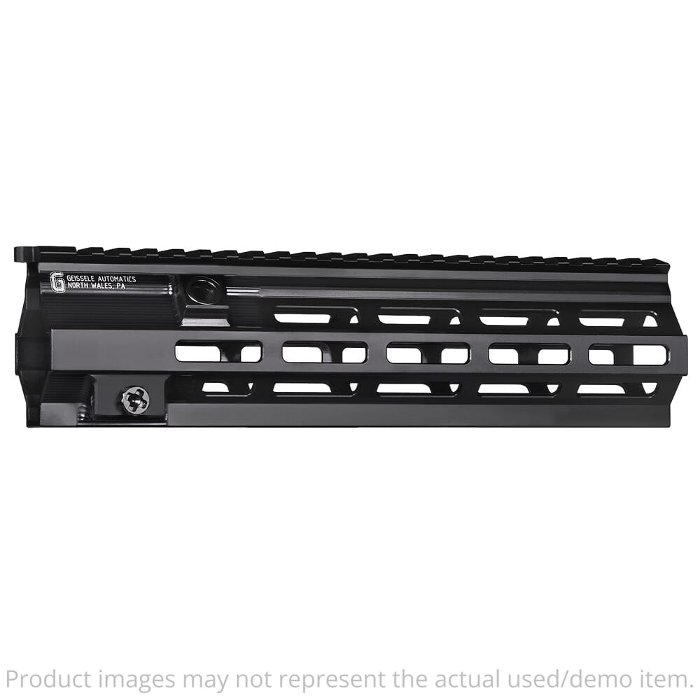 Geissele USED 10.5\" HK416 M-LOK Black Super Modular Rail 05-854B Excellent Condition - Damaged Box UA5988