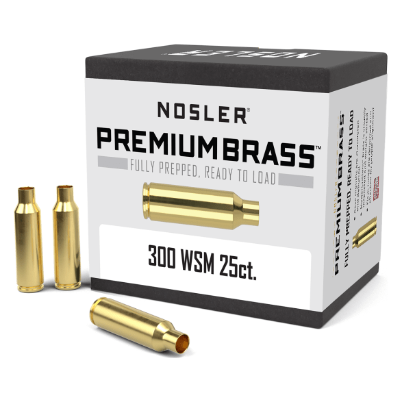 Nosler Premium Brass Box - 300 WSM (25ct) 11863