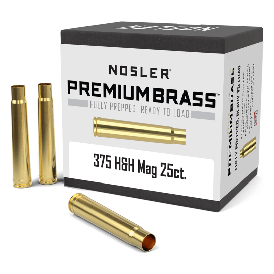Nosler Premium Brass Box - 375 H&H (25ct) 11930
