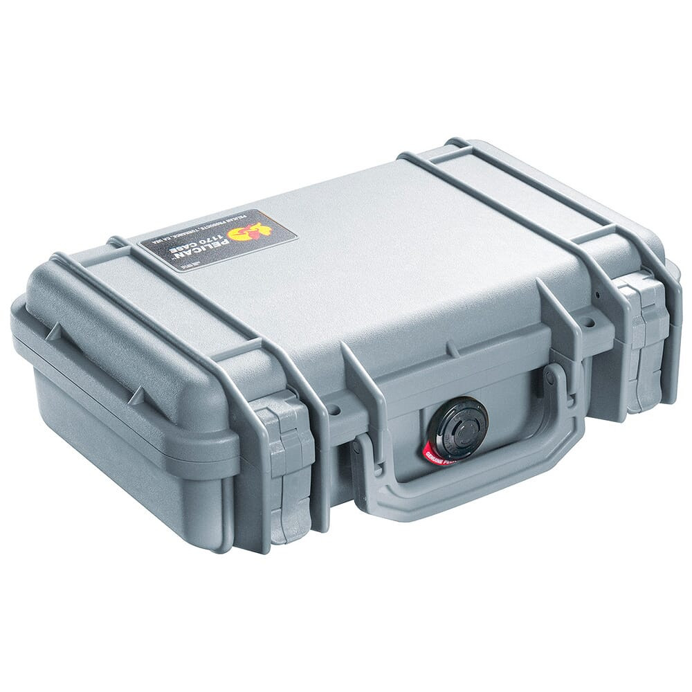 Pelican Protector 1170 WL/WF Silver Case 1170-000-180