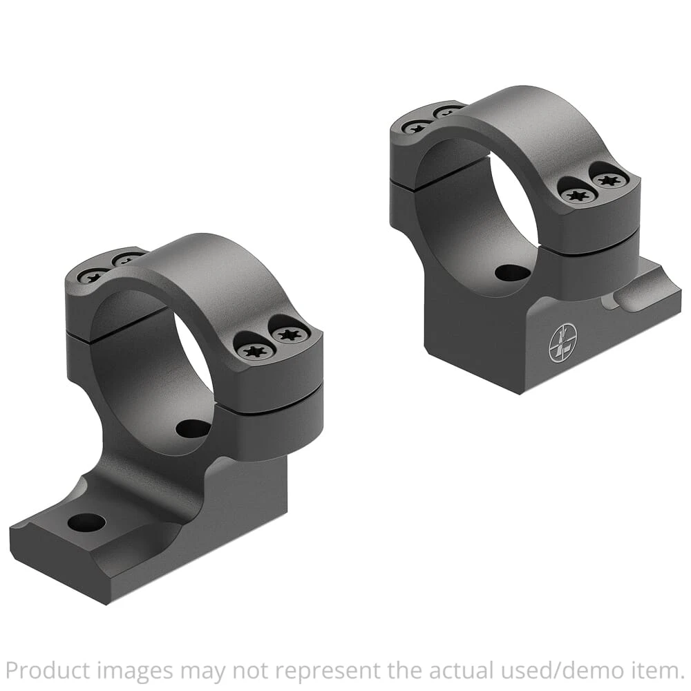 Leupold USED BackCountry Tikka T-3/T3x Hunter 1" Medium Matte 2-pc Ringmount 171102 - Light Mount Marks - No Tool - Excellent Condition UA6147