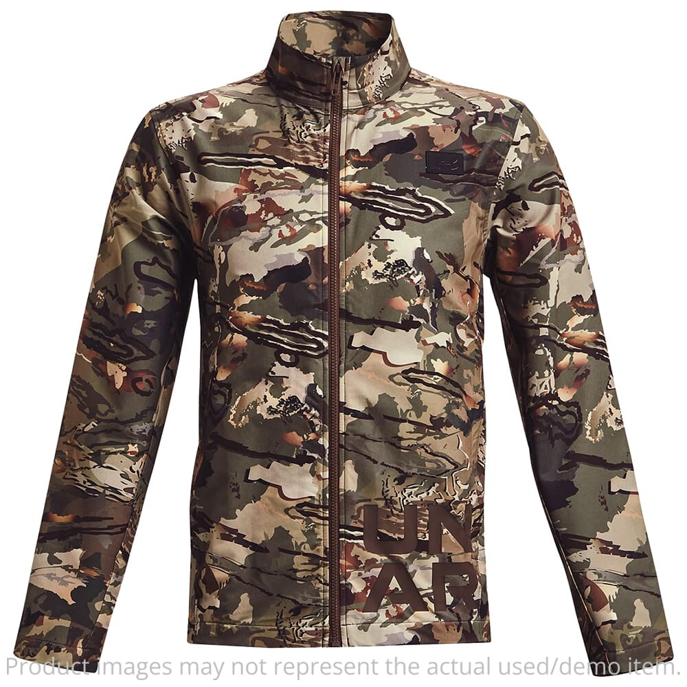 USED Under Armour Hardwoods Graphic Jacket UA Barren Camo/Black XXL 1365606-999007  -  No Sale Tags, Very Light Wear, Great Condition Otherwise UA6163