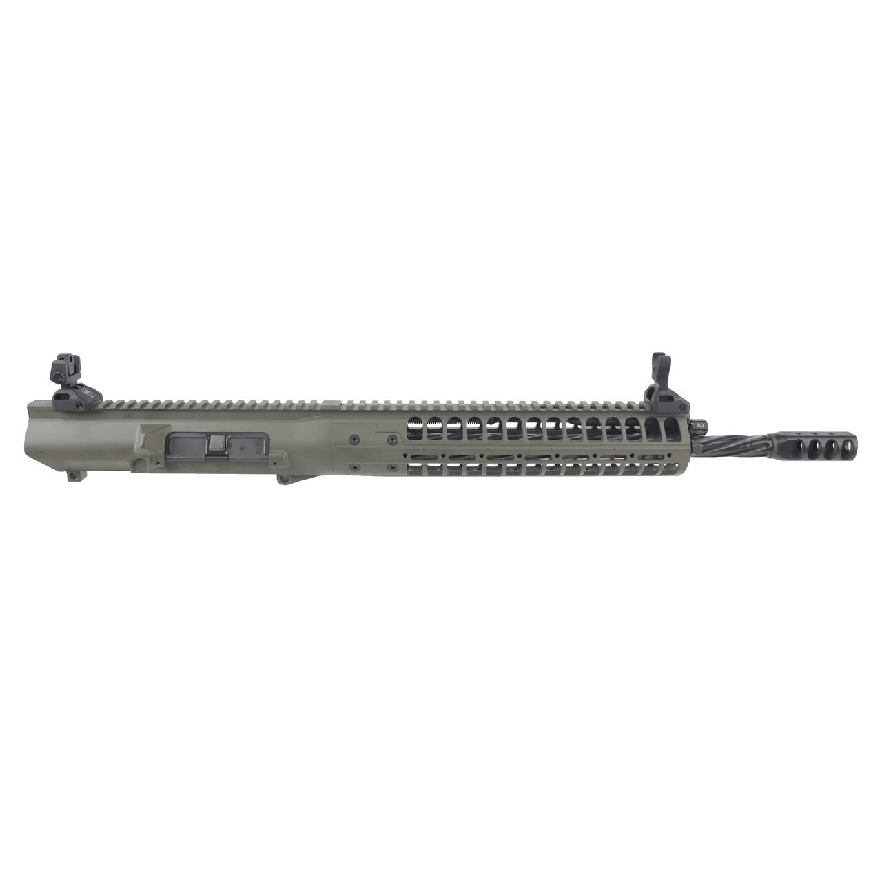 LWRC REPR MKII 7.62mm NATO 16.1" 1:10" 5/8x24 Spiral Fluted Bbl OD Green CA Compliant Complete Upper Receiver REPRMKIIU7ODGF16SC