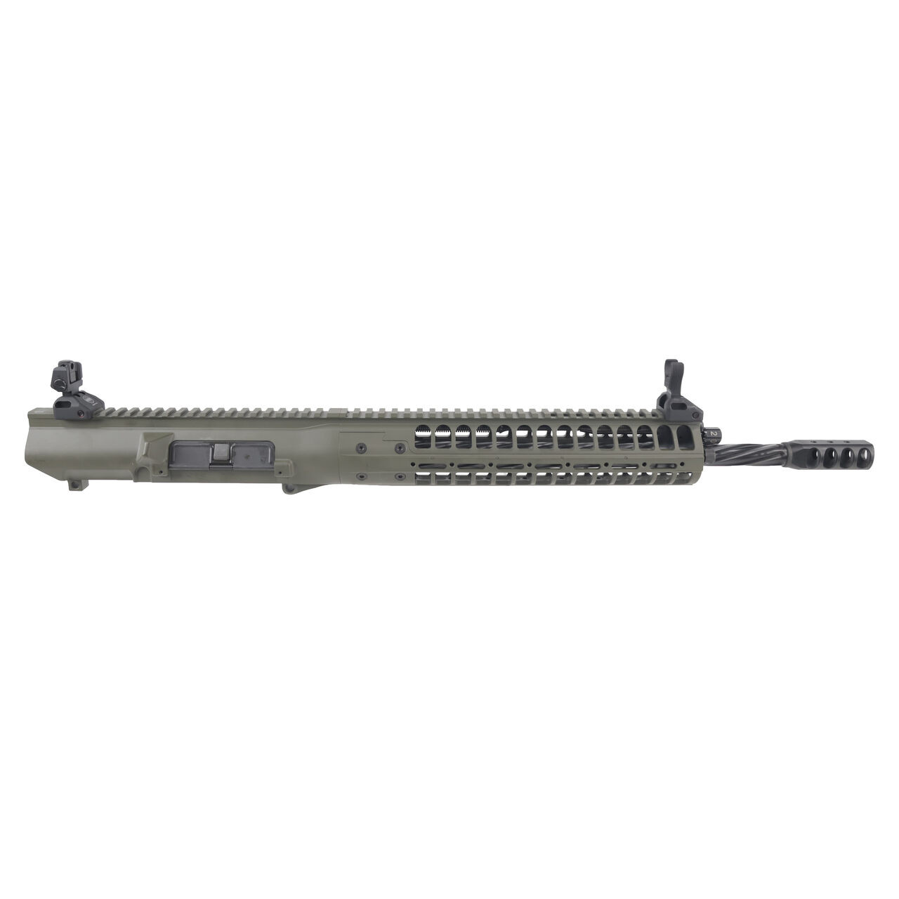 LWRC REPR MKII 7.62mm NATO 16.1" 1:10" 5/8x24 Spiral Fluted Bbl OD Green CA Compliant Complete Upper Receiver REPRMKIIU7ODGF16SC