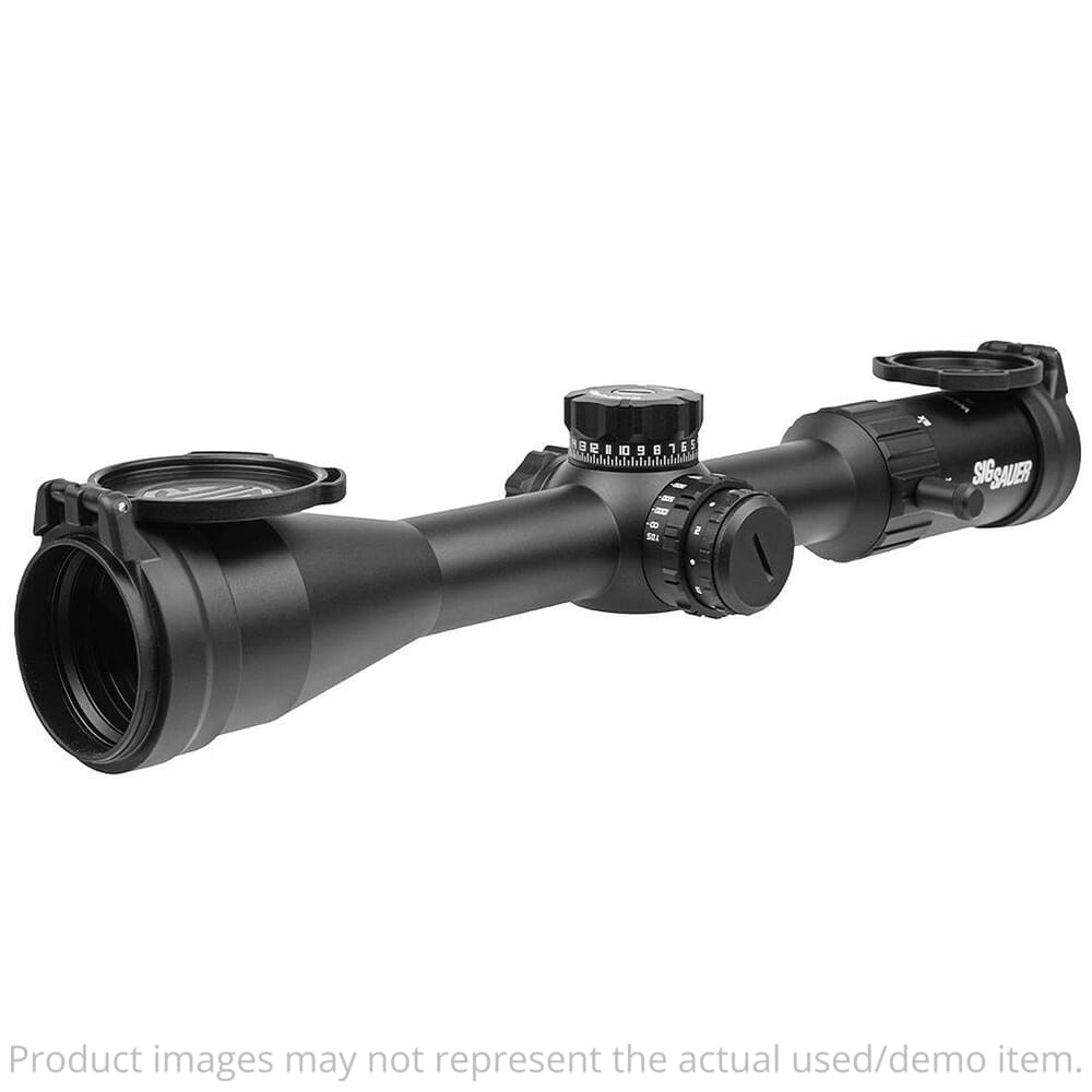 Sig Sauer USED WHISKEY4 4-16x44mm FFP Illum MOA Milling Hunter 2.0 Riflescope w/Side Focus SOW44002 - Light Ring Marks, Light Scratches UA6264
