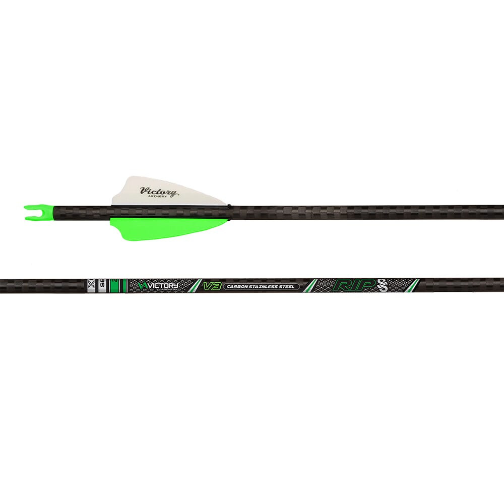 Victory Archery RIP SS Gamer 200 GPI: 12.8 Fletched Arrow 6pk RIPSSG-200FX-6