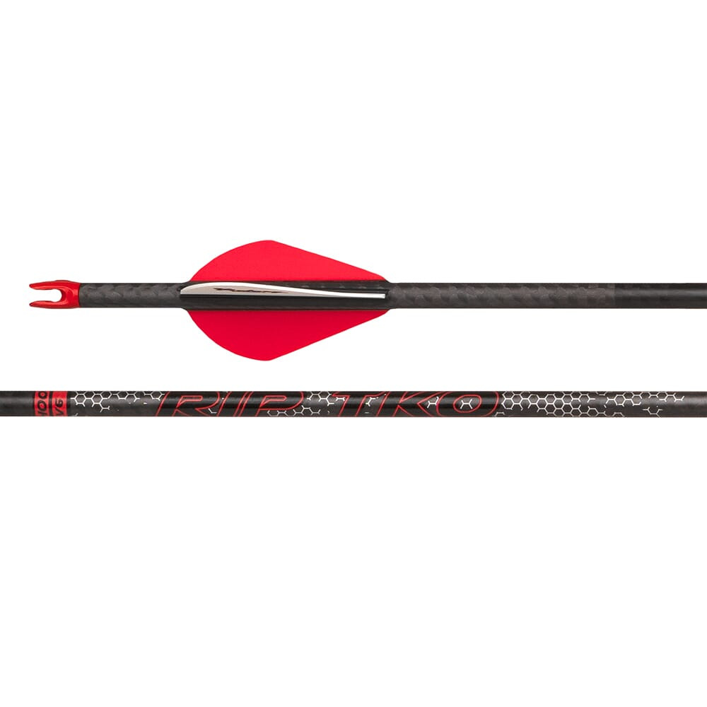 Victory Archery RIP TKO Sport 300 Low Torque GPI: 8.8 Fletched Arrow 6pk RIPTKS-300FQ-6