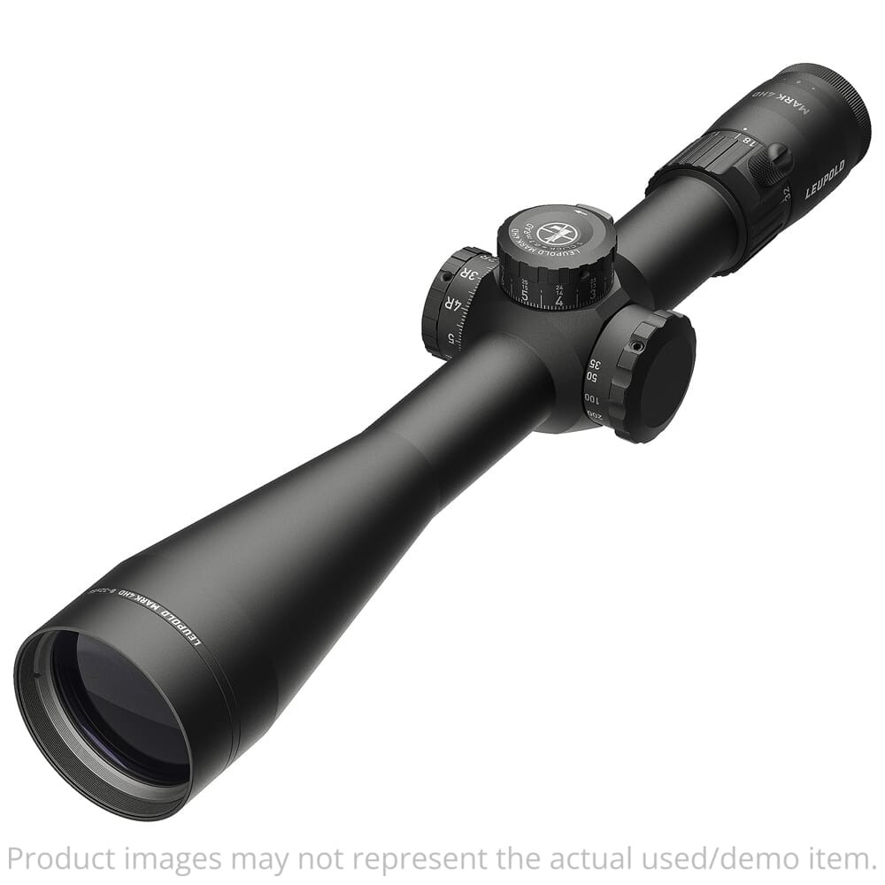 Leupold DEMO Mark 4HD 8-32x56 (34mm) M5C3 Side Focus FFP PR2-Mil Riflescope 183970 - Like New UA6288