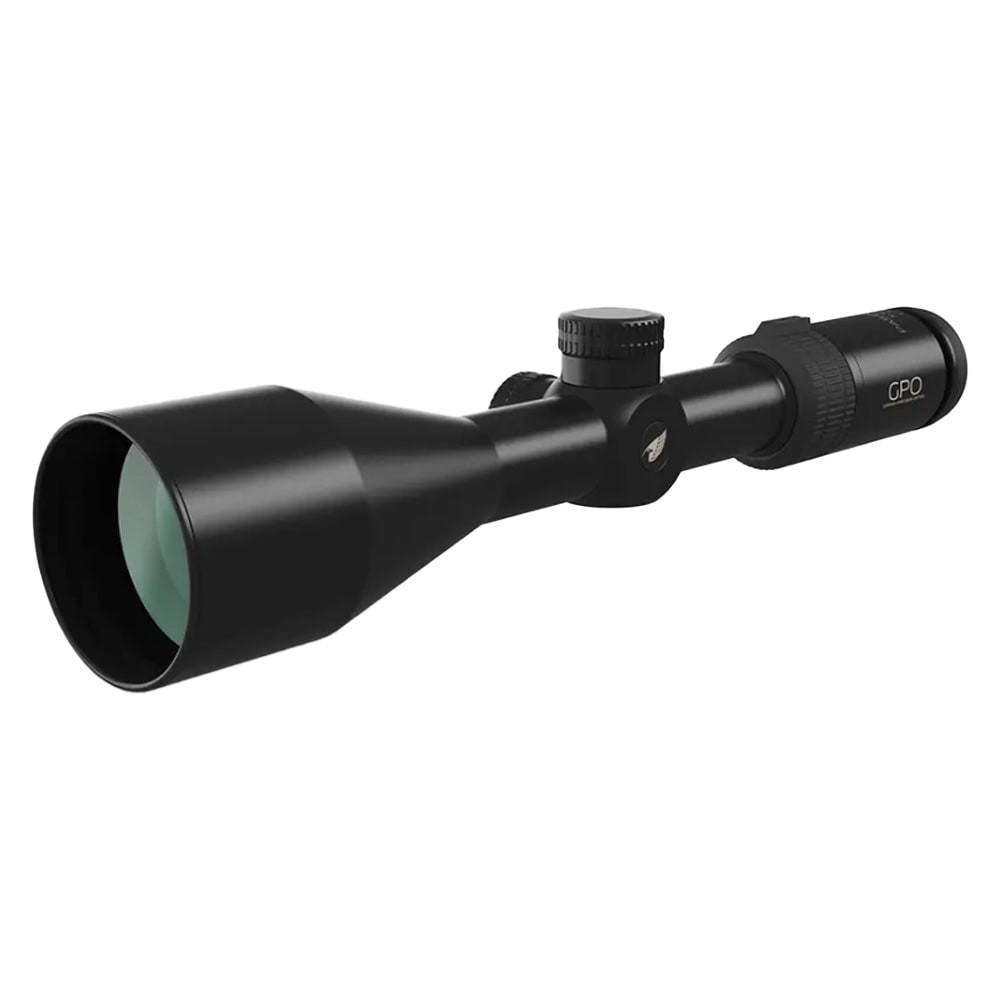 GPO Passion RP4-HD 3-12x56 G4i 30mm Tube G4i Reticle 1/4 MOA CCW Capped Riflescope RP423