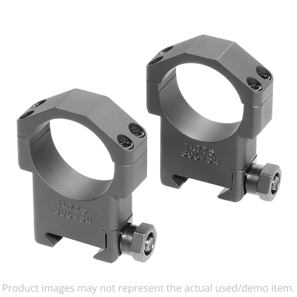 Badger Ordnance USED 34mm Extra High 1.375" Alloy Ring Set P/N 306-54 - Light Scratches/Mount Marks UA6303