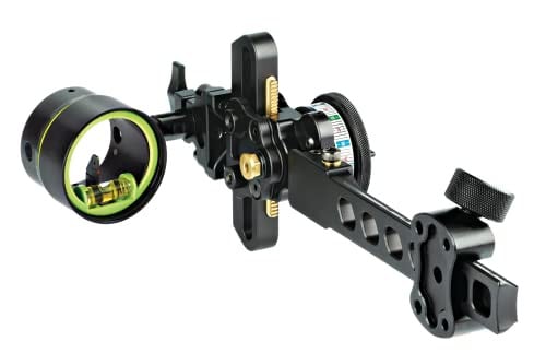 HHA Tetra Max Tournament Edition RYZ 2519 w/.019 2-pin 1-5/8" Scope Green Top Pin & Red 2nd Pin RYZMX-TE-2519-GRED