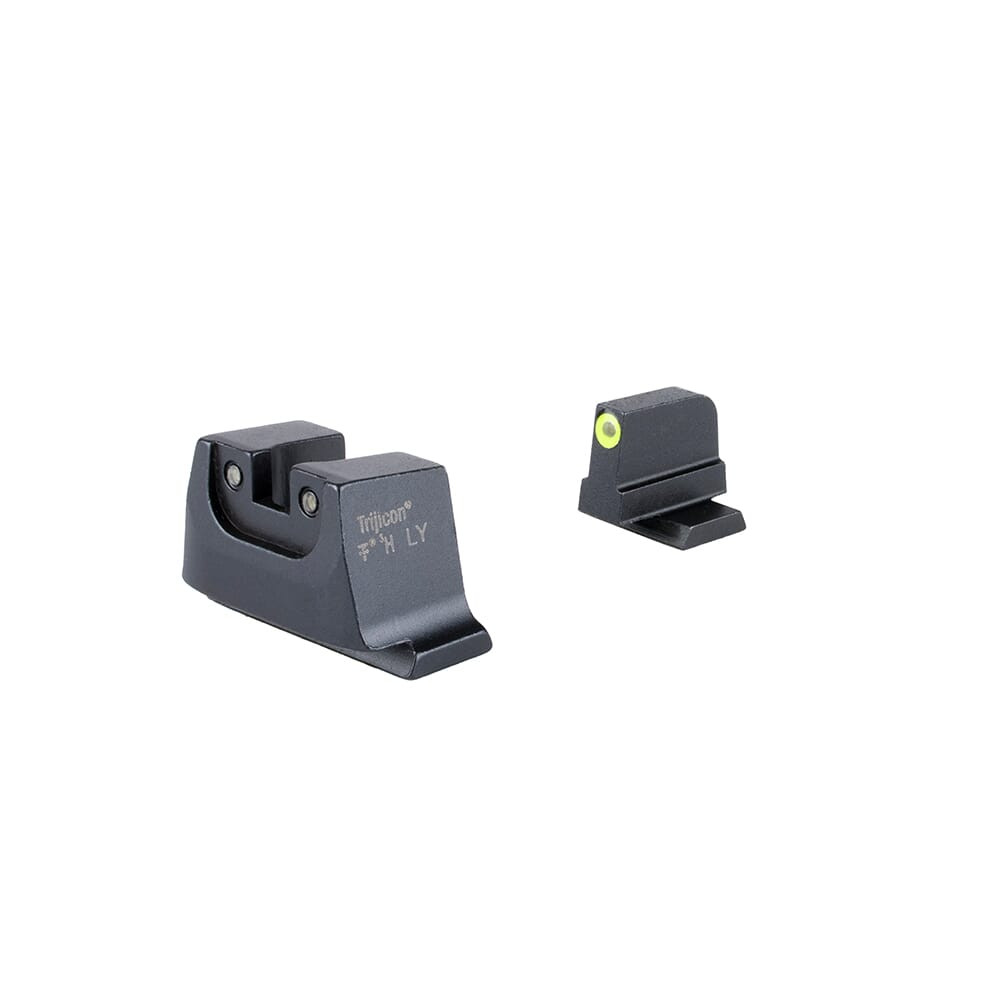 Trijicon Bright & Tough 3-Dot Yellow/Black Tritium Night Sight Suppressor Set for M&P C.O.R.E 601149