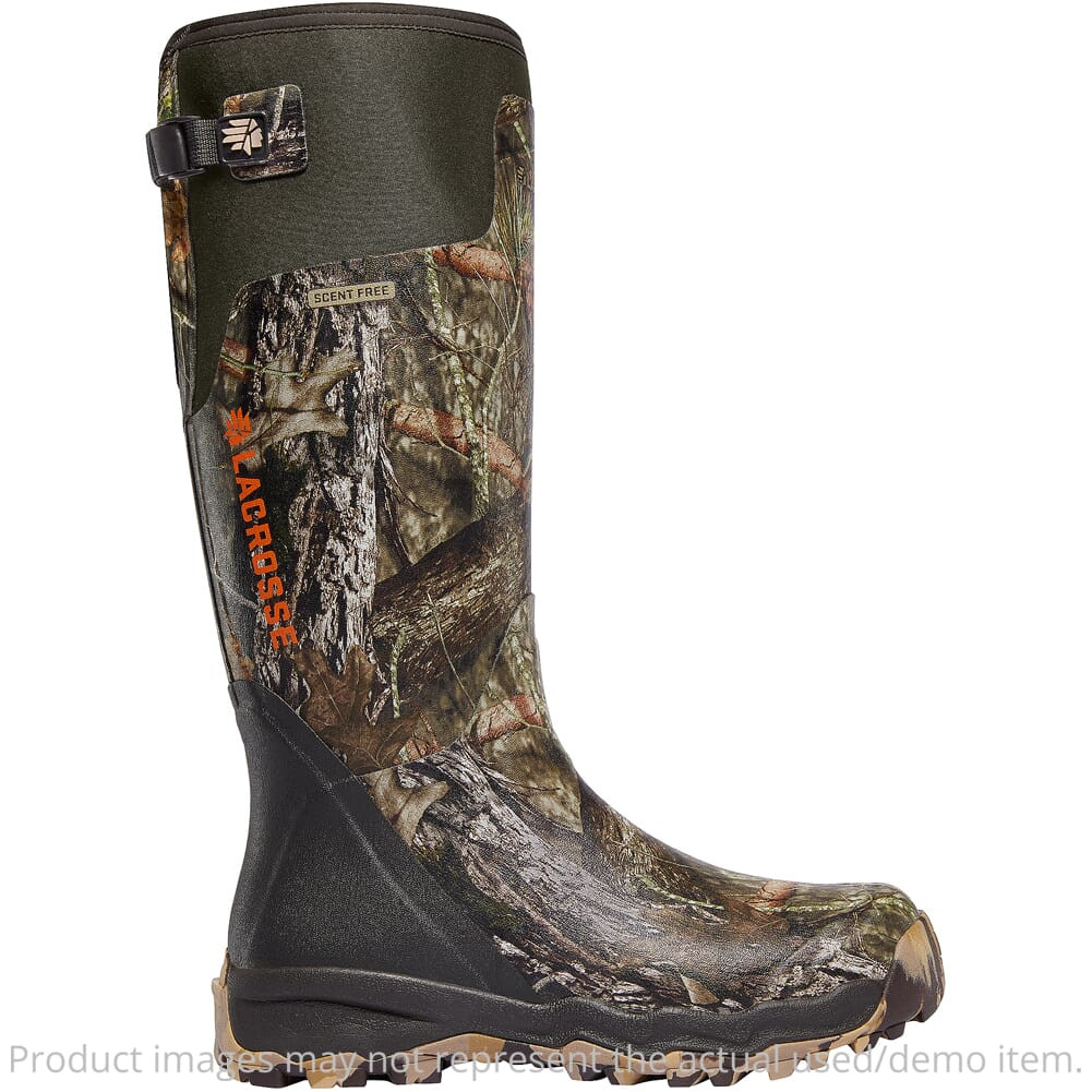 Lacrosse USED Alphaburly Pro 18" Mossy Oak Break-Up Country Waterproof Boot Size 8 376027-08 - Damaged Box - Great Condition UA6366