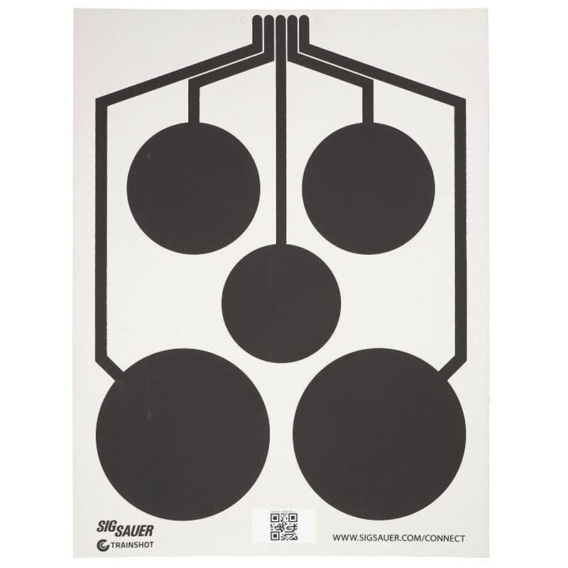 Sig Sauer T300 5-pk Multi-Zone Replacement Conductive Targets SC-T357