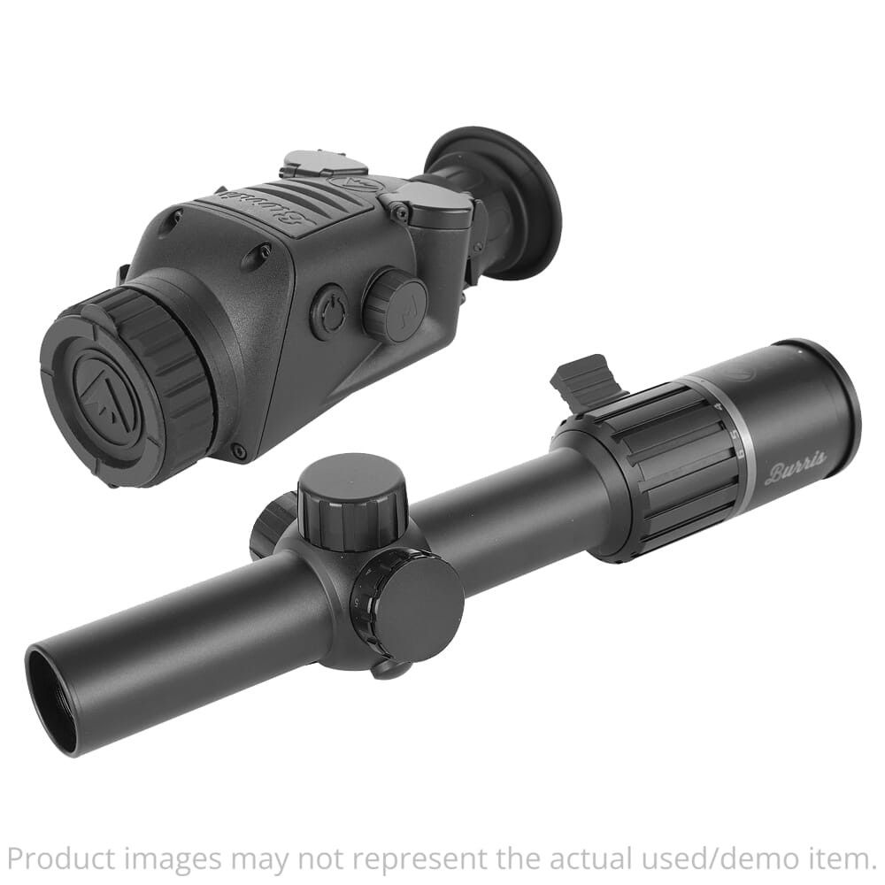 Burris DEMO RT6 1-6x24mm Illum Ballistic AR Riflescope & C35 V2 Thermal Clip-On 300674 - Excellent Condition UA6412
