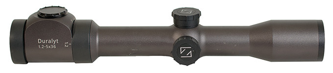 Zeiss USED Conquest Duralyt 1.2-5x36mm #60 Riflescope 525405-9960-000 - Ring Marks SF0033