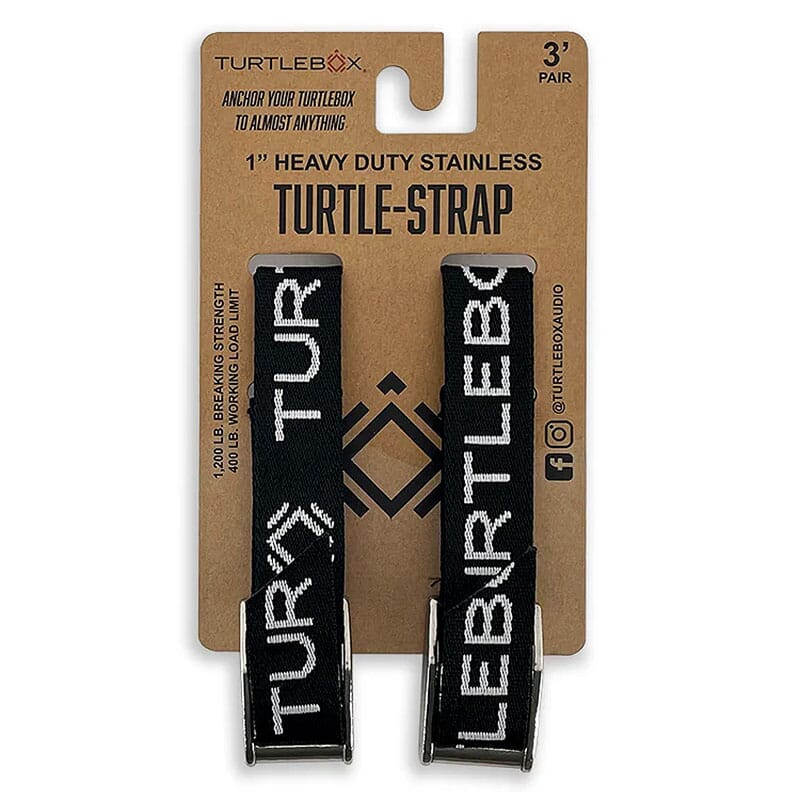 Turtlebox Tie Down Straps Black ACCS-STRAP-BLK-1