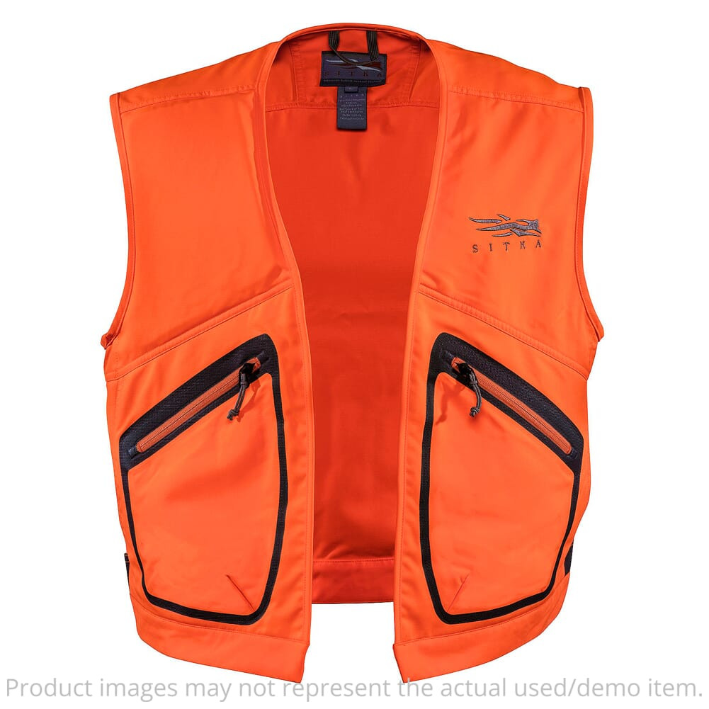 Sitka Ballistic Vest Blaze Orange XX Large 50093-BL-XXL - Small Shoulder Stain UA6535