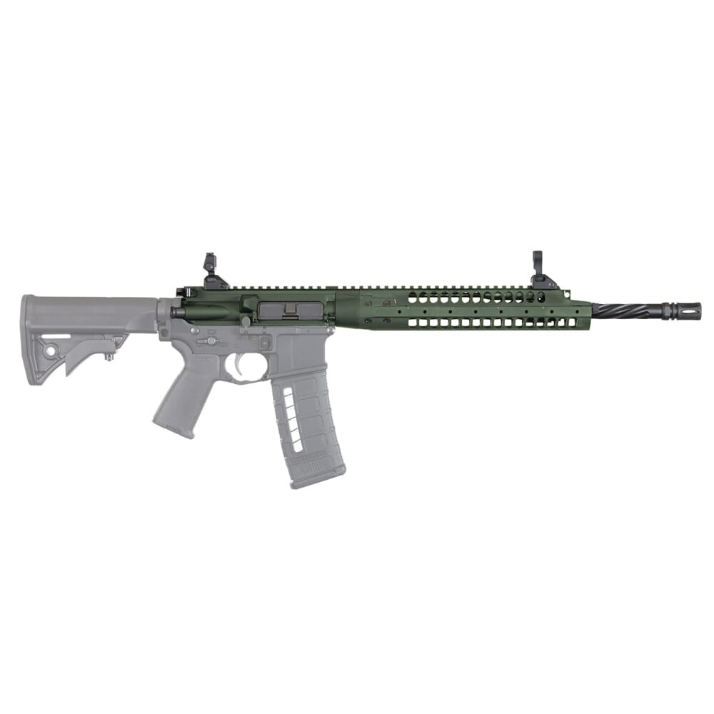 LWRC SIX8 A5 6.8 SPC 14.7" 1:10" P&W Bbl OD Green Complete Upper Receiver SIX8A5UODG14P